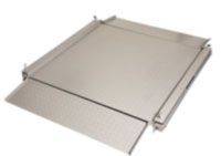 plataforma de acero inoxidable 120x120cm ideal pesar palets